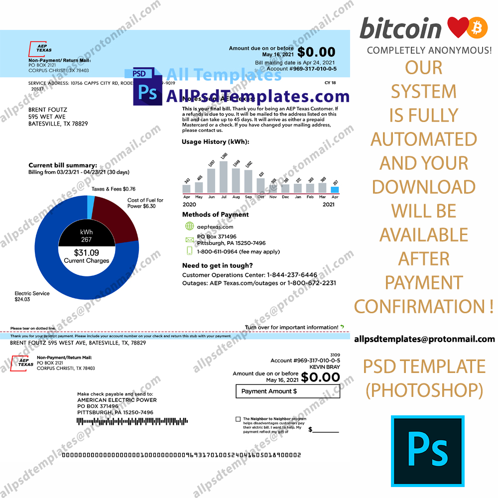 texas-aep-bill-template-all-psd-templates